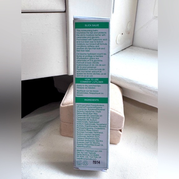 💋 Innovative Topicals Slick Salve Mint Lip Balm - For Parched Lips - Brand New - Picture 12 of 16